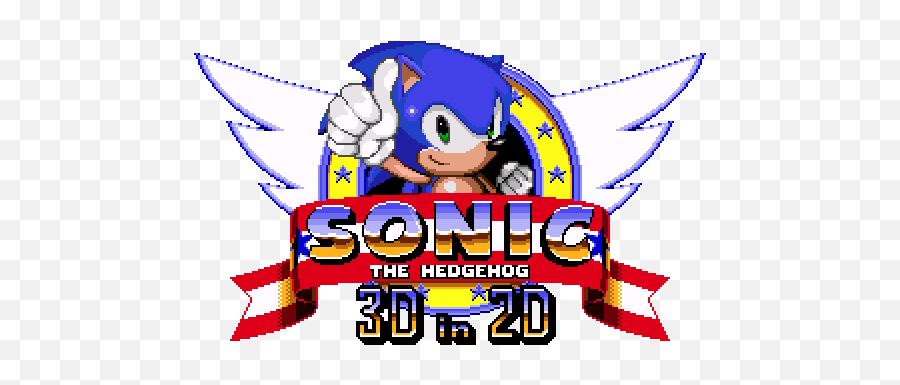 Sonic 3d In 2d By Sotaknuck - Sonic 3d In 2d Png,Sonic Transparent Background