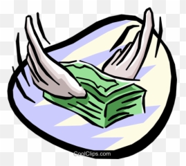 Business And Finance Flying Money Royalty Free Vector - Cash Transparent Clipart png