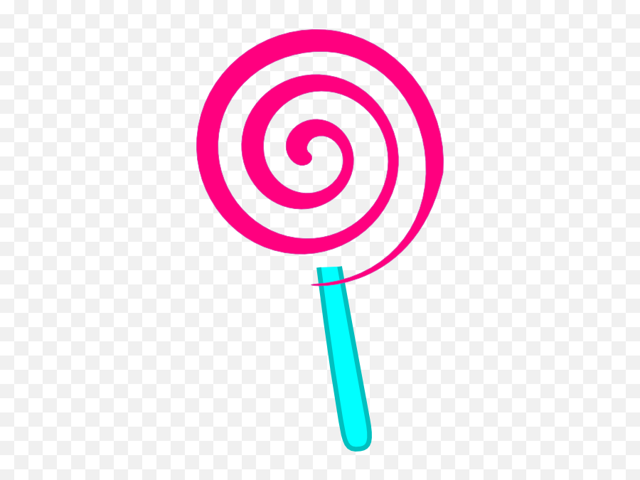 Lollipop Clipart Transparent Background - Clip Art Lollipop Pink Png,Lollipop Transparent Background