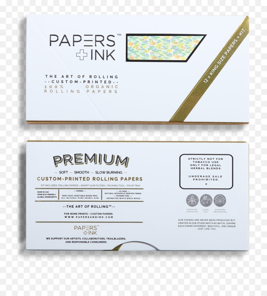 Organic Rolling Paper Kit Thistle Bess - Paper Png,Burning Paper Png