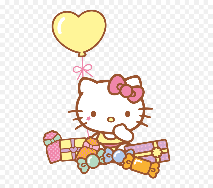 Download Hd Hello Kitty Png Cumpleaños - Hello Kitty Gif Png,Kitty Png