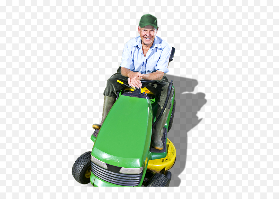 Download Lawn Mower Repair - Lawn Mower Person Png,Lawn Mower Png