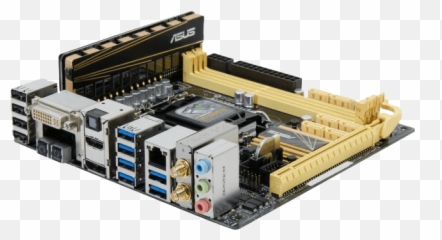 Motherboard Png Image - Asus Z87i Deluxe,Motherboard Png