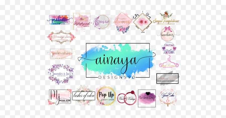 Design Beautiful Feminine Signature - Decorative Png,Feminine Logo