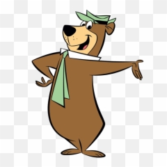 Cartoon Bear Png - Yogi Bear Cartoon,Cartoon Bear Png