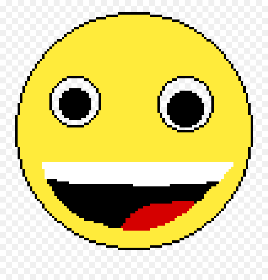Pixilart - My Happy Emoji Drawing Happy Emoji Pixilart Phineas And Ferb Pixel Art Png,Happy Emoji Transparent