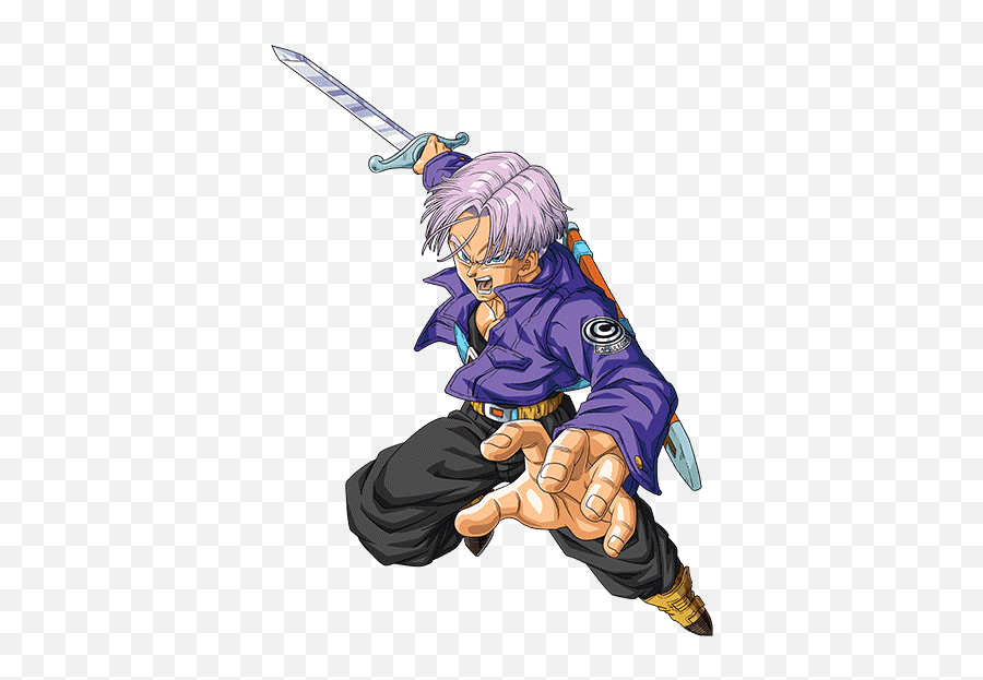 Trunks Png Images In Collection - Future Trunks Purple Hair,Trunks Png