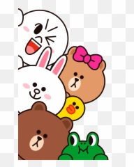 Line Friends Transparent Cartoon - png
