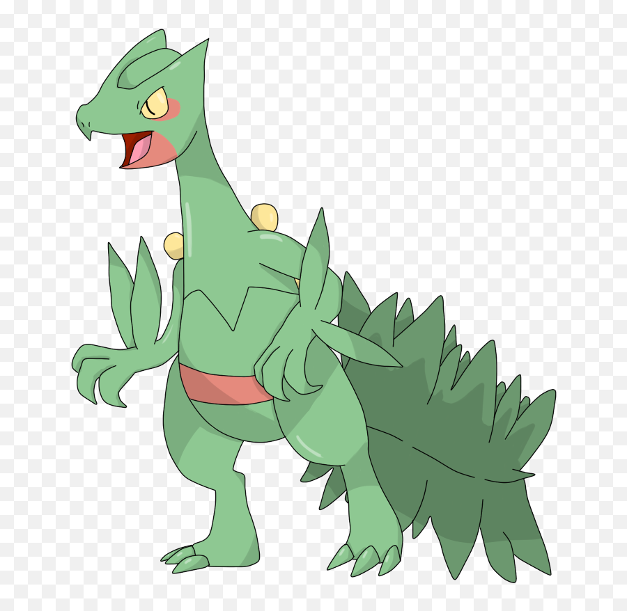 Pokemon - Dragon Png,Sceptile Png