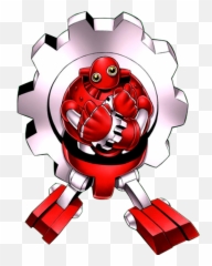Yu Gi Oh Renders - Yugioh Green Gadget Anime Clipart Full Yugioh Red Gadget Artwork Png,Yugioh Logo Png