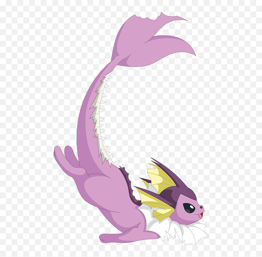 Pokemon - Vaporeon Fishes Forms Png,Vaporeon Transparent