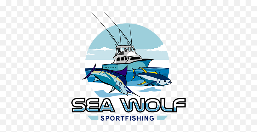 Sea Wolf Sportfishing Outer Banks Fishing Charters - Fishing Boat Charter Logo Png,Fishing Boat Png