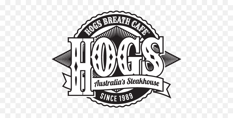 Hogs Breath Cafe Logo Full Size Png Download Seekpng - Hogs Breath Logo,Breath Of The Wild Logo Transparent