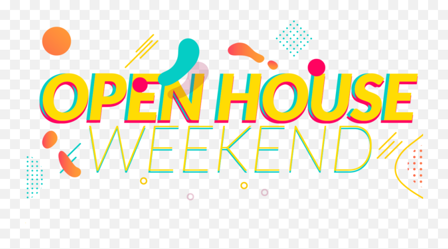 Open House Weekend - Graphic Design Png,Open House Png
