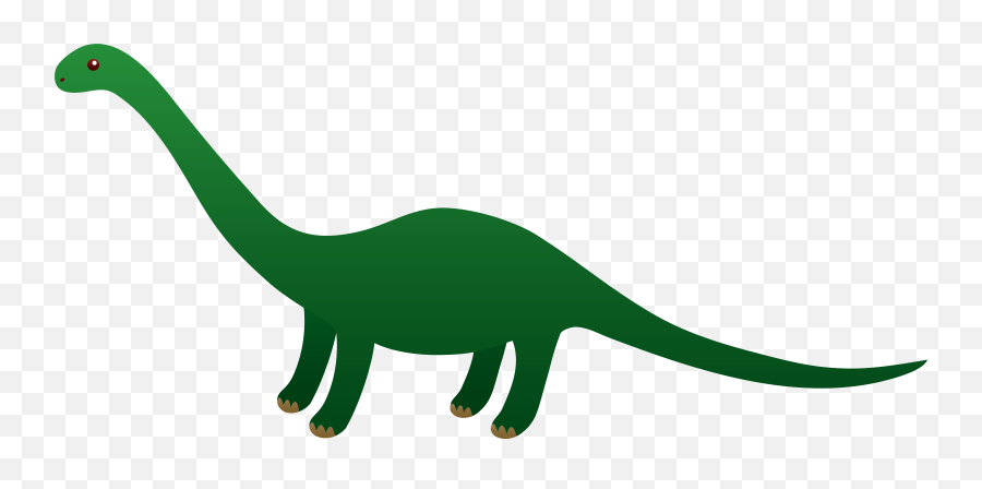 Free Dinosaur Silhouette Clipart - Brontosaurus Clipart Png,Dinosaur Silhouette Png