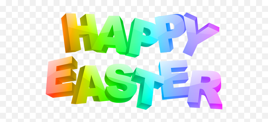Happy Easter Text Transparent Png - Happy Easter Transparent Background,Happy Easter Transparent