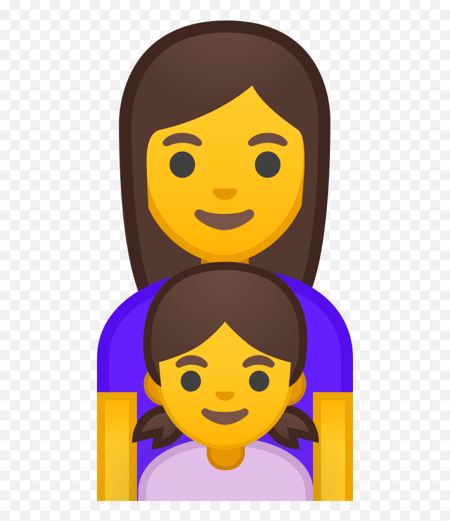Family Woman Girl Icon - Emoji Png,Cute Girl Icon