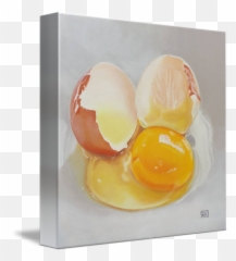 Cracked Egg By Rachel Keough - Clementine Png,Cracked Egg Png