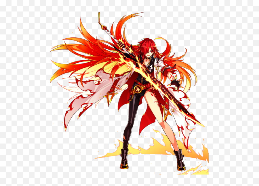 Flame Lord - Elwiki Elsword Elesis Flame Lord Png,Fire Ash Png