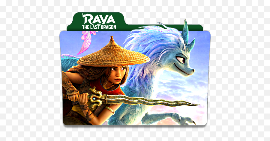 Raya And The Last Dragon 2021 Folder Icon - Designbust Raya And The Last Dragon Folder Icon Png,Sun Hat Icon