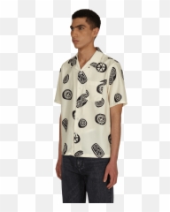 Stussy Icon Pattern Shirt - Giza Vest png