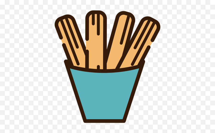 Churros In Bowl Icon Ad - Churros Icon Png,Bowl Icon Png