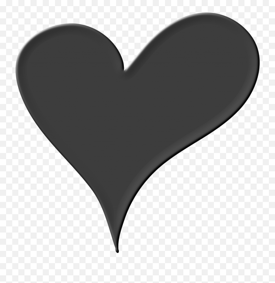 Free Black Heart Transparent Background Download Clip - Black Vector Heart Png,White Hearts Png