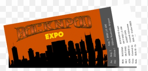Tickets - Nashville ROCKNPOD Expo Language png