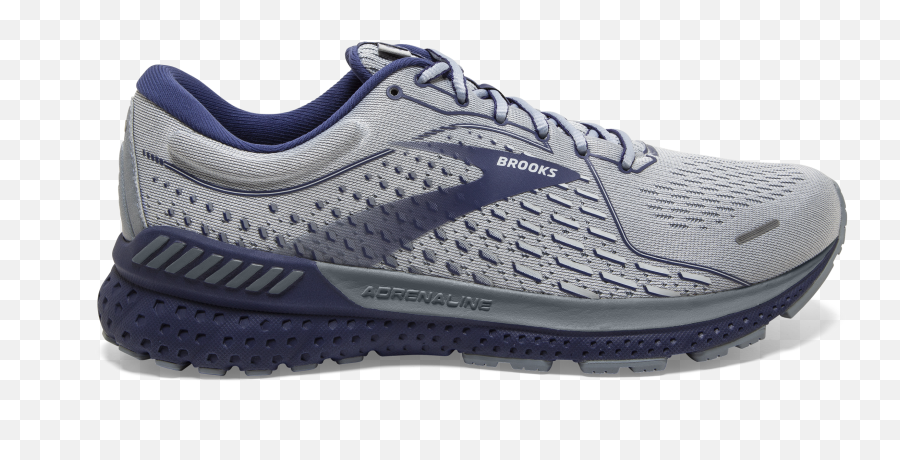 Brooks Adrenaline Gts 21 Menu0027s Running Shoes - Adrenaline Gts 21 Grey Blue Png,Icon Pop Brand Answers Level 1