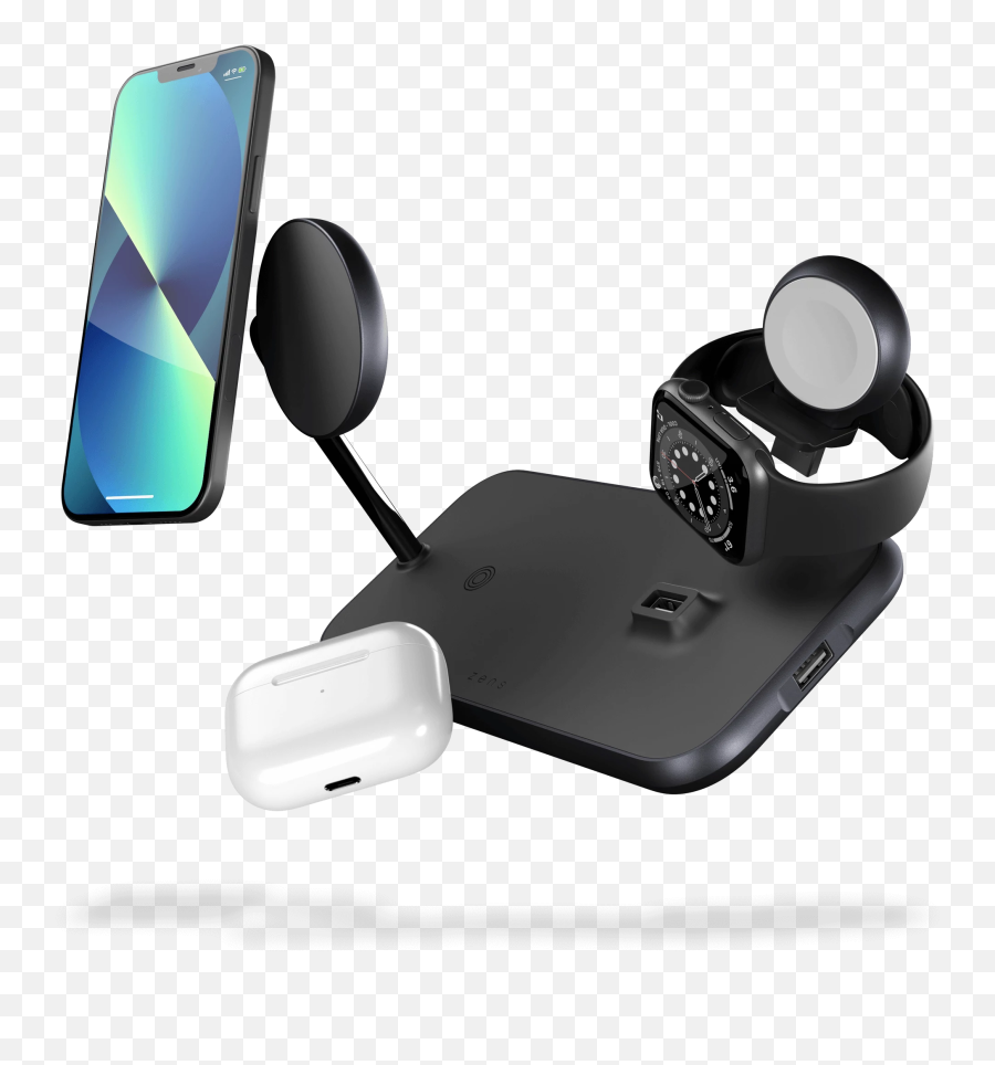Magnetic Watch Wireless Charger - Wireless Charger Looking Png,Samsung Gear Icon Iphone