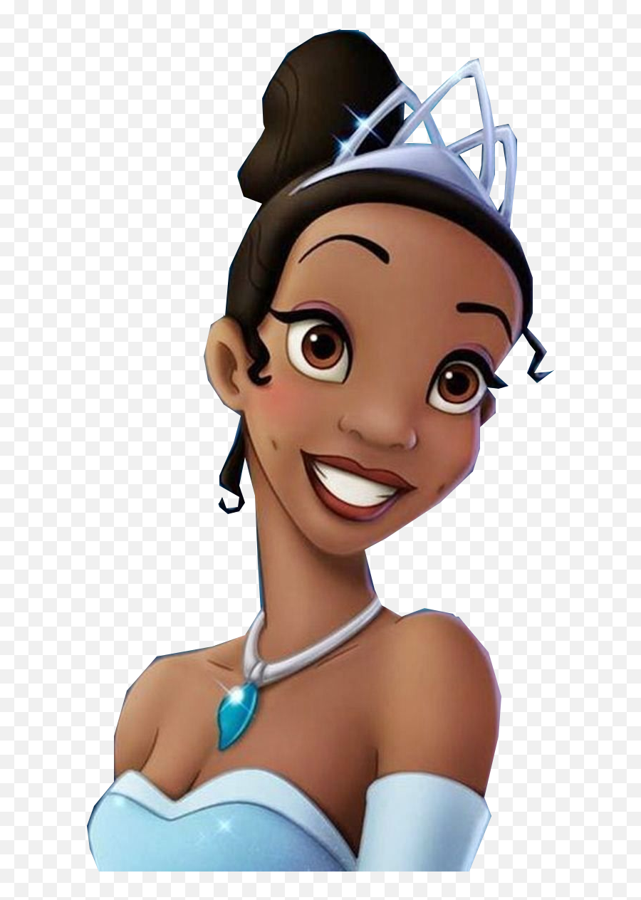 Download Hd Tiana Cartoon Head Png Transparent Image - Disney Princess Tiana Face,Tiana Png