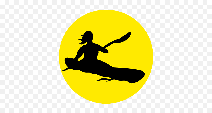 Icon - Yellowkayak Bay Explorer Silhouette Kayak Clip Art Png,Icon On The Bay