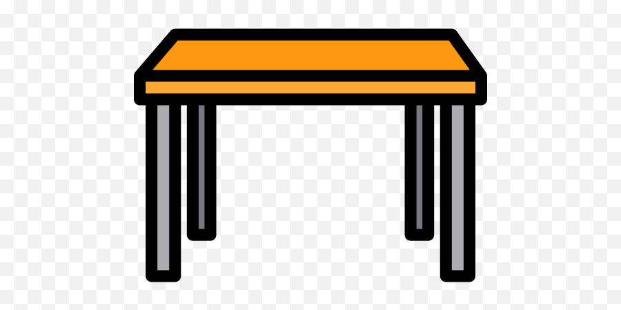 Table - Free Furniture And Household Icons Table Icon Png,Database Table Icon