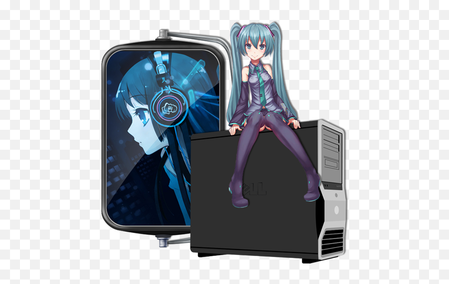 Download 17 Dec - Anime This Pc Icon Png Image With No Animated Anime Wallpaper For Ipad,Pc Icon