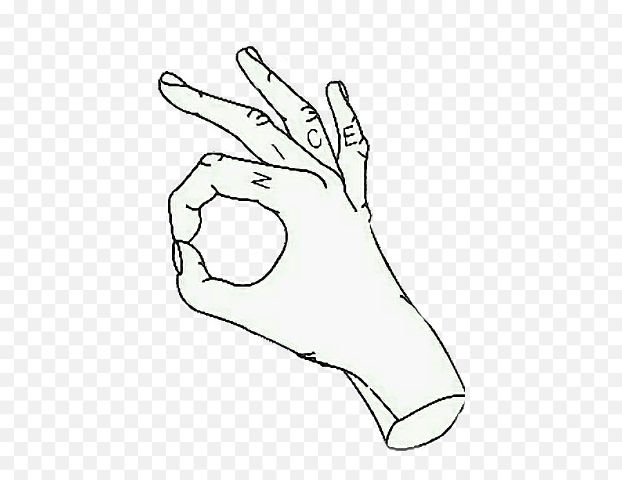 Download Sign In To Save It Your - Okay Hand Sign Aesthetic Png,Ok Hand Sign Png
