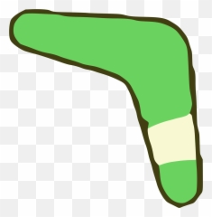 Download Free Png Green Boomerang - Boomerang Png,Boomerang Png