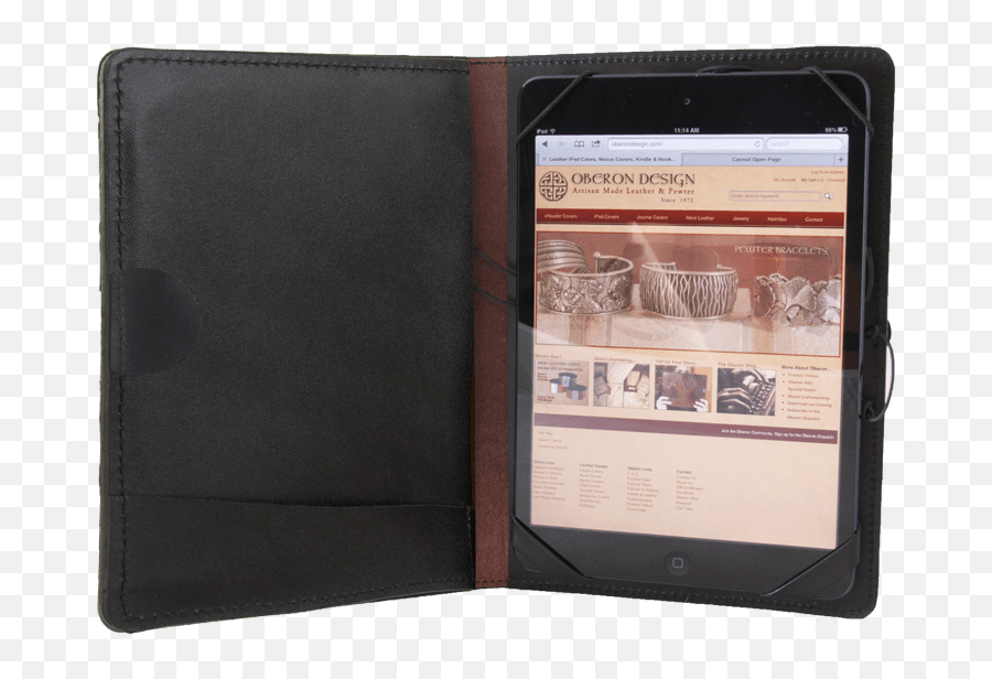 Oberon Design Leather Ipad Mini Cover Case High Sierra - Oberon Tablet Case Png,Kindle Camera Icon