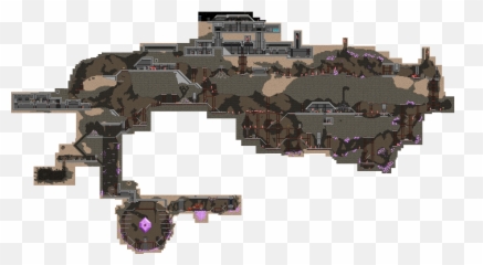 Download Lunar Mining Facility - Starbound Ceremonial Hunting Caverns Map png