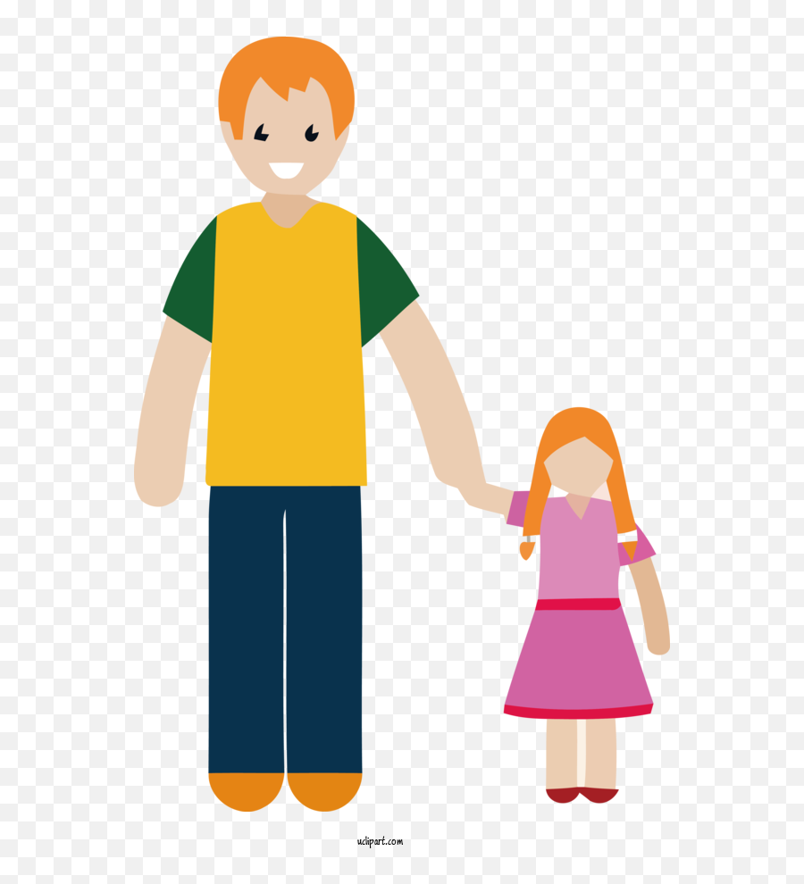 People Cartoon Drawing Fatheru0027s Day For Father - Father Father Cartoon Transparent Bachground Png,Family Day Icon