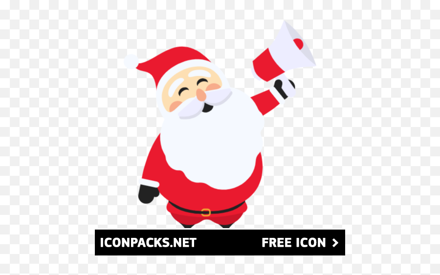 Free Santa Claus And Loud Speaker Icon Symbol Png Svg - Metaverse Icon,Loud Icon