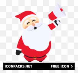 Free Santa Claus And Loud Speaker Icon Symbol Png Svg - Metaverse