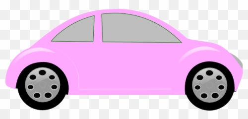 Library Of Pink Cars Clipart Black And - Transparent Background Car Clipart Png,Pink Car Png