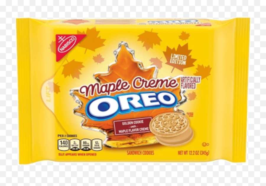 Oreo Maple Creme Cookies - Maple Creme Oreos Png,Oreo Transparent