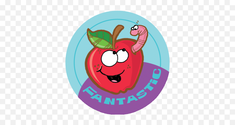 Apple Dr Stinky Scratch - Nsniff Stickers Cartoon Png,Apple Logo Sticker