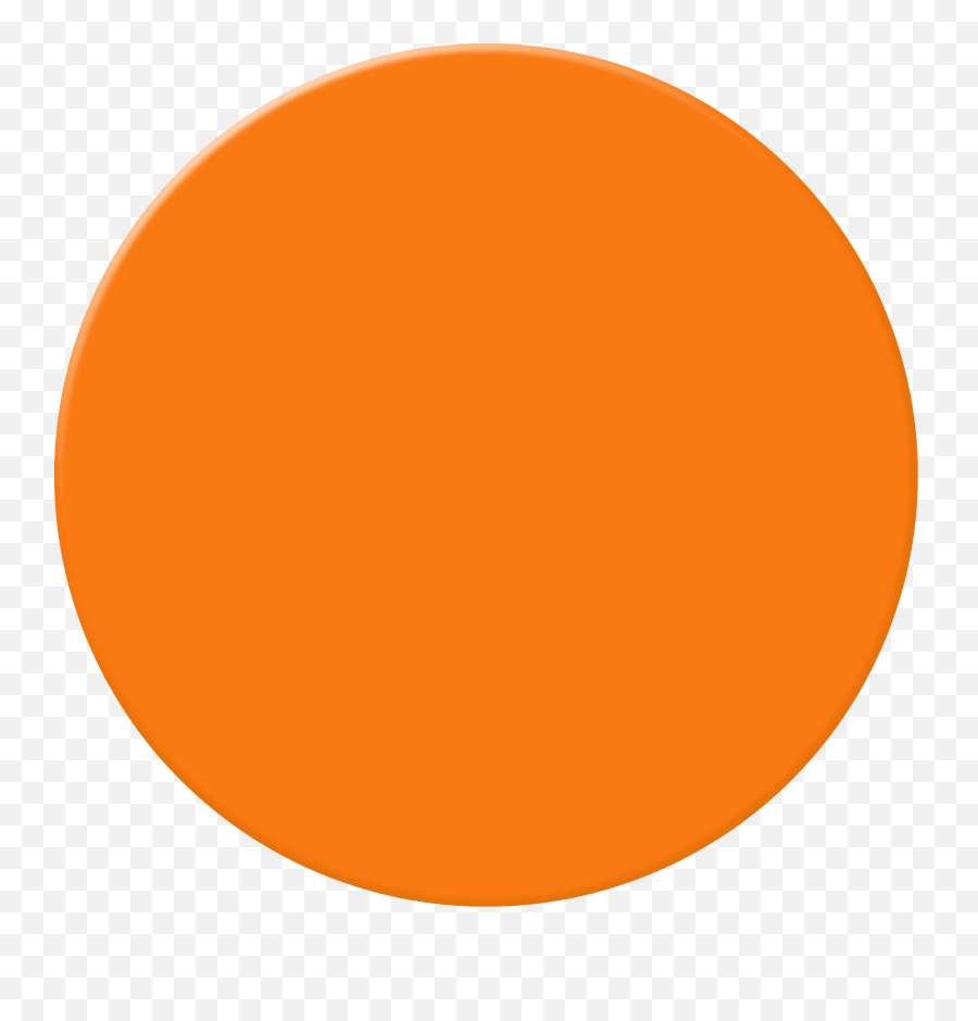 Orange Circle Png Image - Dot Orange,Orange Circle Png