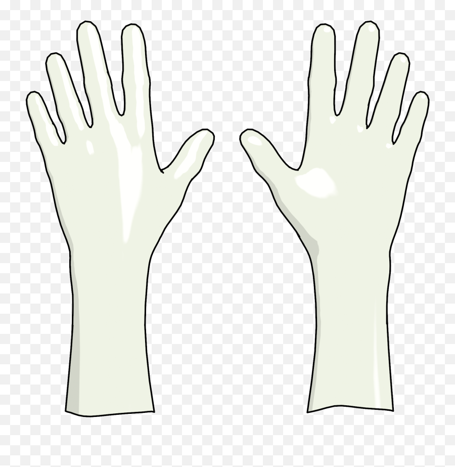 Two Hand Png Clipart - Hands With Gloves Png,Hand Png Clipart