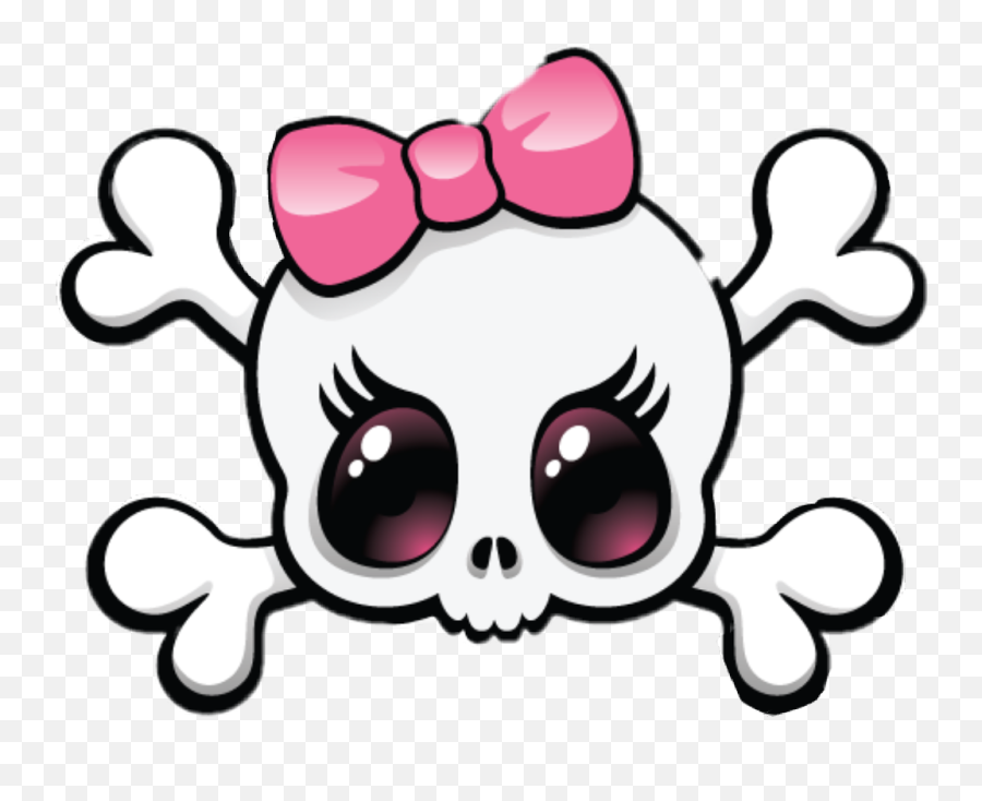 Hd - Cute Skull Png,Skull Emoji Transparent