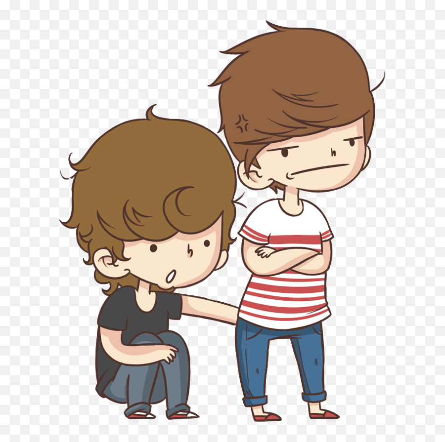Download Caricaturas Png De One - Caricaturas Louis Tomlinson,One Direction Png
