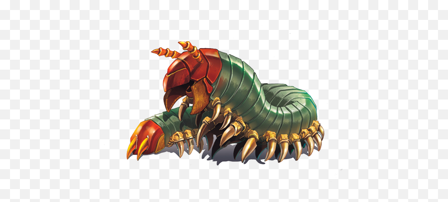 Centipede Demon Png Image - Illustration,Centipede Png