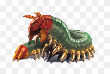 Centipede Demon Png Image - Illustration,Centipede Png